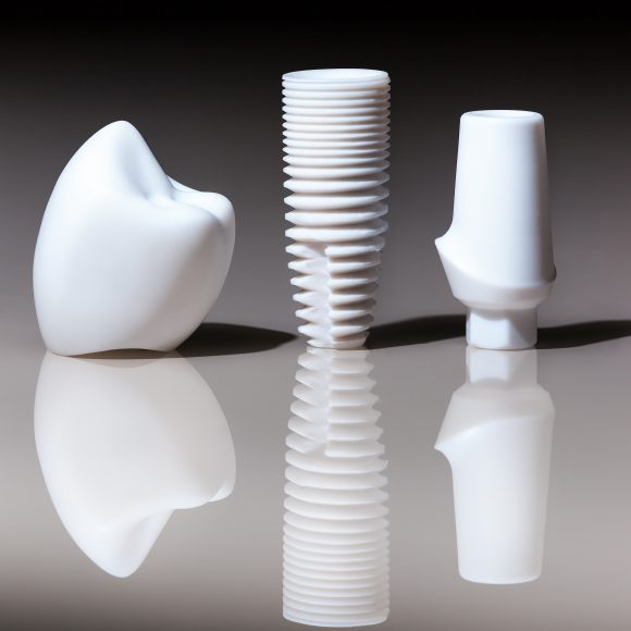 Zirconia Metal-Free Dental Implants